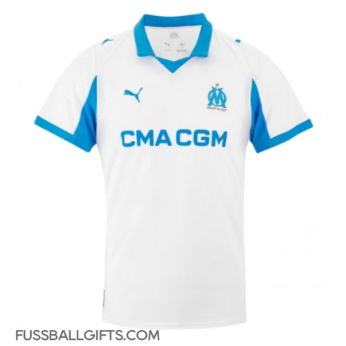 Olympique de Marseille Fußballbekleidung Heimtrikot 2025-26 Kurzarm